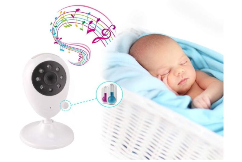 Comprar Monitor Camara Bebe Inalambrica en Electroshopy - Ángulo 2